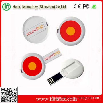 Most Popular Round Mini Card USB Drive